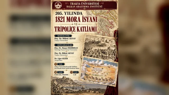 1821 Mora İsyanı 205. Yılında Trakya’da Anılacak