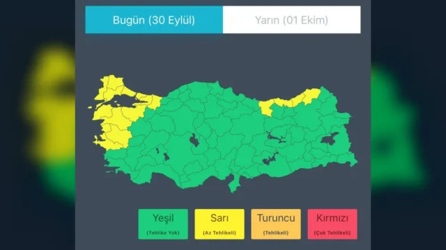 Meteoroloji’den 2 Günlük Fırtına Alarmı!