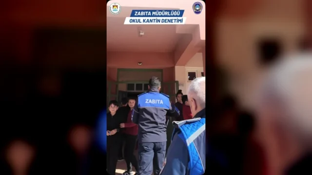 Zabıta Okul Kantinlerinde Denetim Yaptı