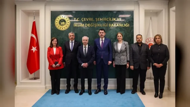 Keşan'da altyapı ve üstyapı projeleri için Bakan Murat Kurum'a destek ziyareti