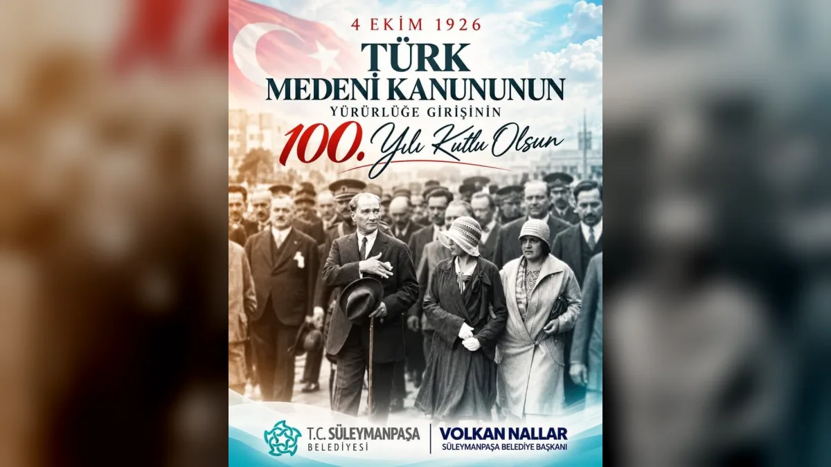 Medeni Kanun 100 Yaşında: Atatürk’e Şükranla