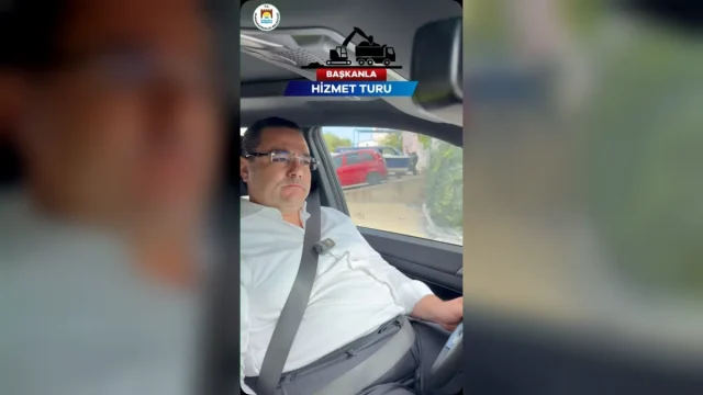 Başkanla Hizmet Turu: Yolları Yerinde İnceledi