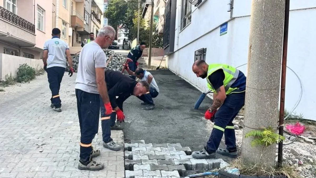 Süleymanpaşa’da Yol ve Park Çalışmaları Sürüyor