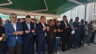 Tekirdağ’da Şehit Babası Son Yolculuğa Uğurlandı