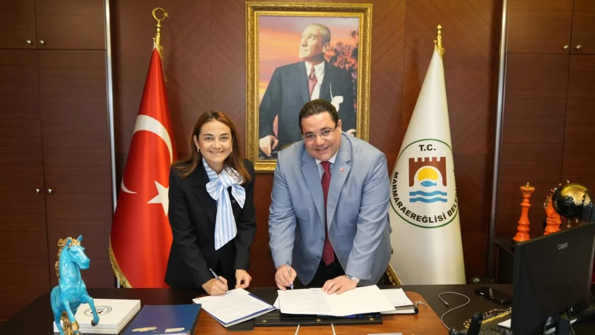 Marmaraereğlisi eğitim indirimi protokolü imza töreni