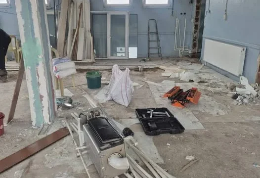 Kadınlara özel çok amaçlı salon inşaatı, beldede kadınlar için güvenli ve işlevsel alan