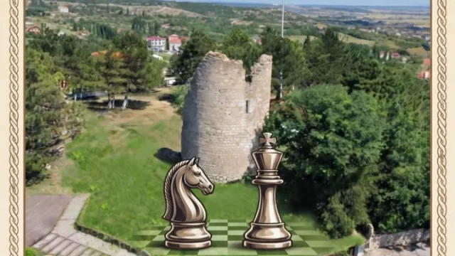 Vize Kurtuluş Kupası Satranç Turnuvası afişi ve Vize 100. Yıl Sosyal Tesisleri