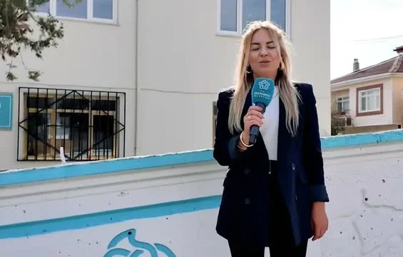 Ferhadanlı Mahallesi'nde sathi kaplama ve kilit taş yapımı yol çalışması