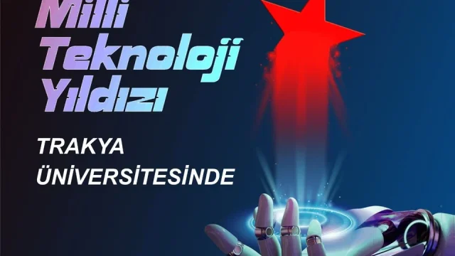 Trakya Üniversitesi Milli Teknoloji Atölyesi'nde öğrencilerin proje çalışmaları