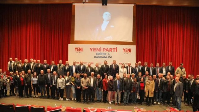 Edirne YENİ Parti’de ön seçim heyecanı: Sandık 18 Ekim’de