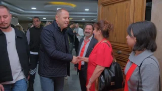 Kırklareli berberler odasında seçim heyecanı