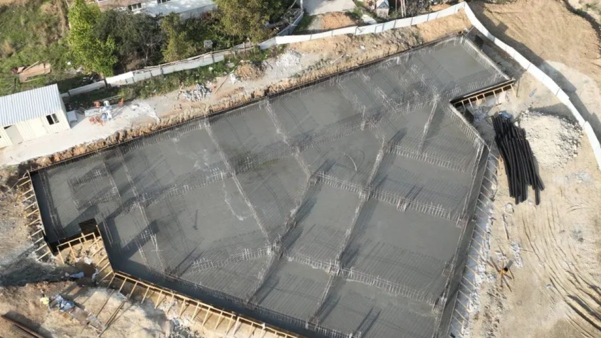 Kızılpınar Cemevi Projesi’nde Temel Betonu Tamam