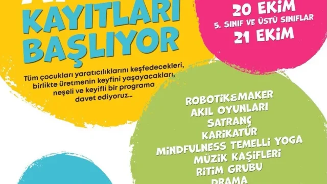 Çanakkale Çocuk Kültür Evi kayıtları için velilerin belge teslim ettiği an