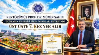 Namık Kemal Üniversitesi Rektörü Stanford Listesinde
