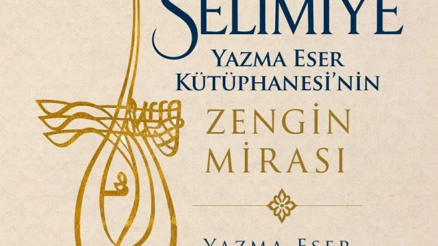 Edirne yazma eser sergisinde sergilenen nadir el yazması Kur'an-ı Kerim ve vakıfnâmeler