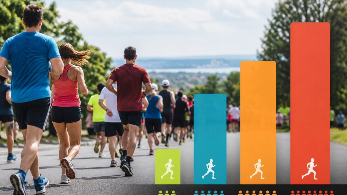 Temsili görsel: Çorlu Yarı Maratonu start anı, koşucular parkurda