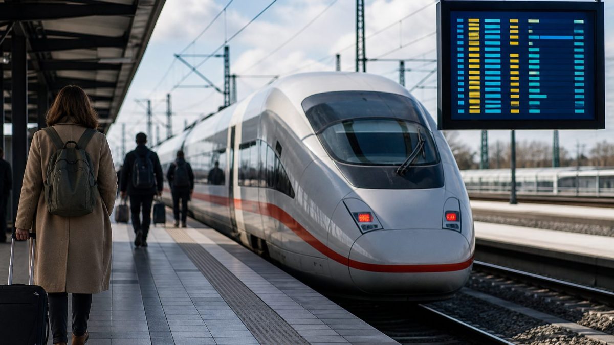 Temsili görsel: Lüleburgaz hızlı tren sefer saatleri duyurusu, TCDD treni ve belediye sosyal medya paylaşımı