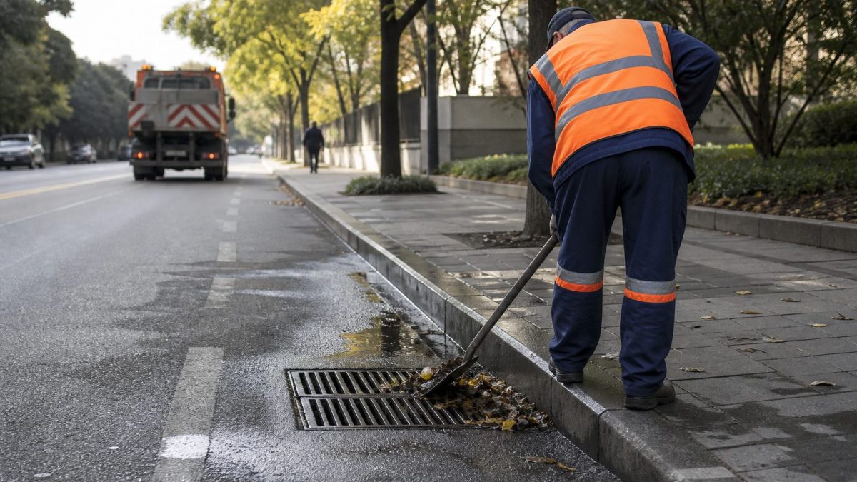 Temsili görsel: Lüleburgaz yağmur suyu mazgalına dökülen beton