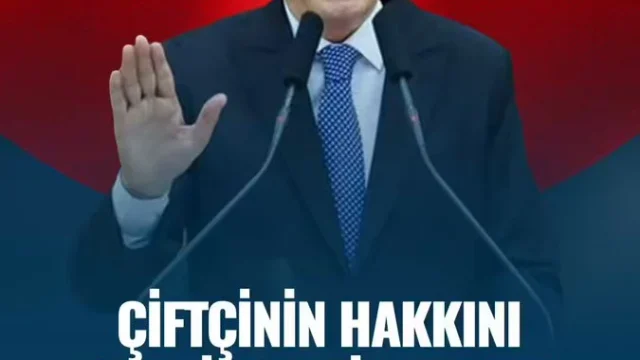 Kemal Kılıçdaroğlu çiftçi alacağı 604 milyar lira açıklaması